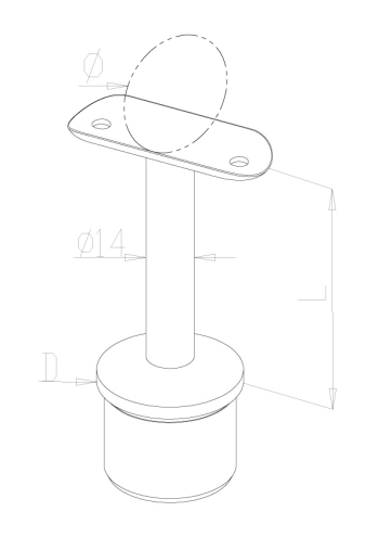 Stem Connectors - Model 0110 CAD Drawing